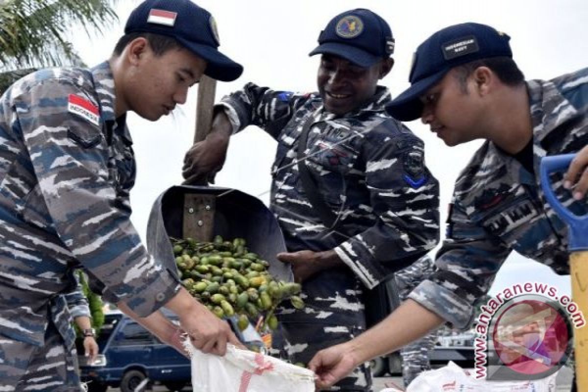 TNI AL gagalkan penyelundupan kakao warga PNG