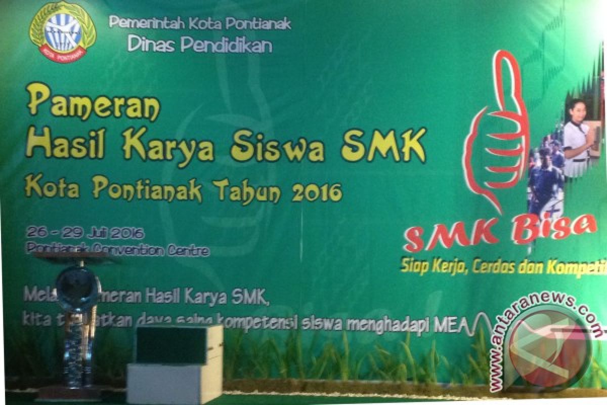 16 SMK se-Kota Pontianak Gelar Pameran