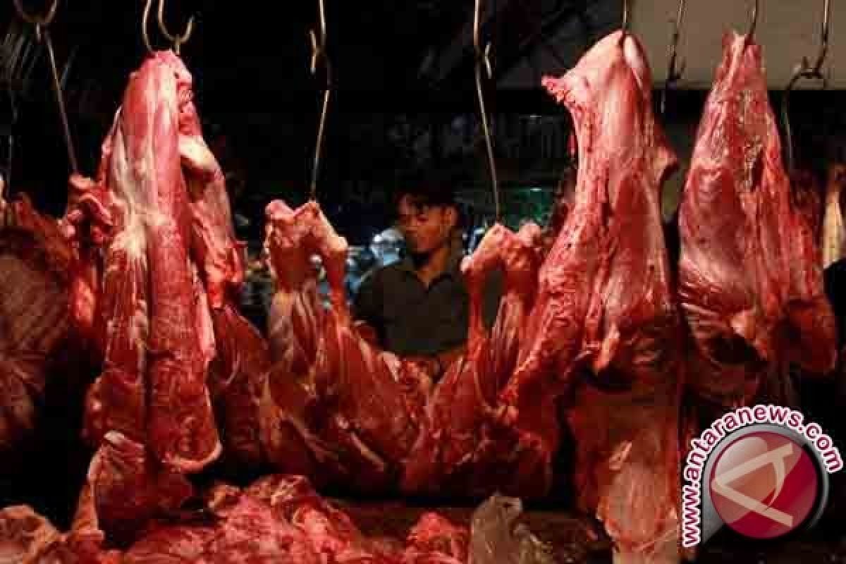 Harga daging sapi di Mesuji Lampung melonjak 