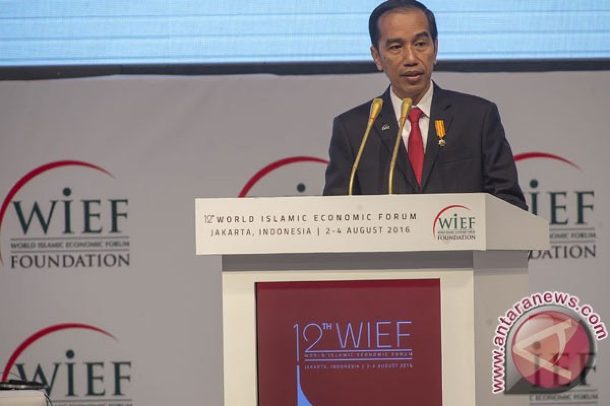 Presiden Jokowi buka Forum Ekonomi Islam