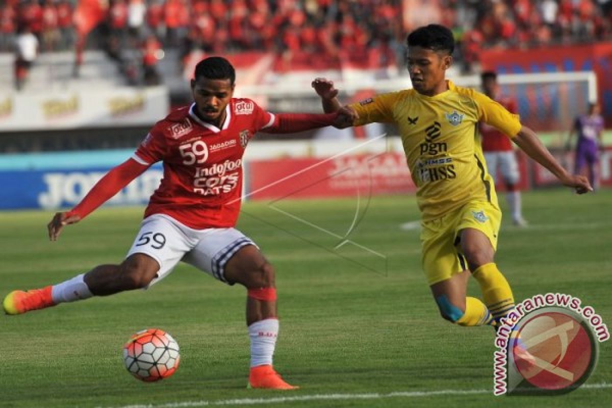 Bali United Bermain Imbang Lawan Gresik 1-1