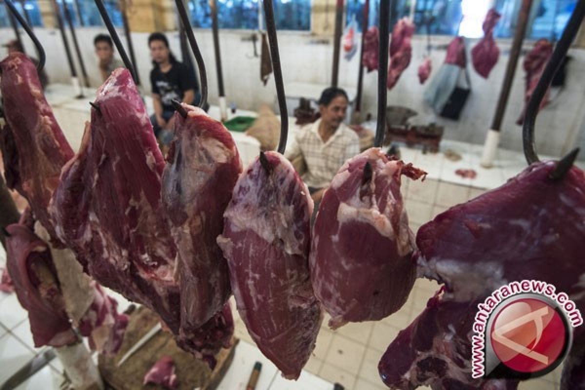 Harga Daging di Pangkalpinang Stabil