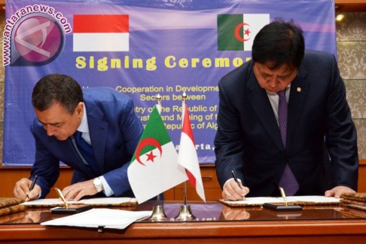 Indonesia-Aljazair tandatangani kerja sama bidang industri