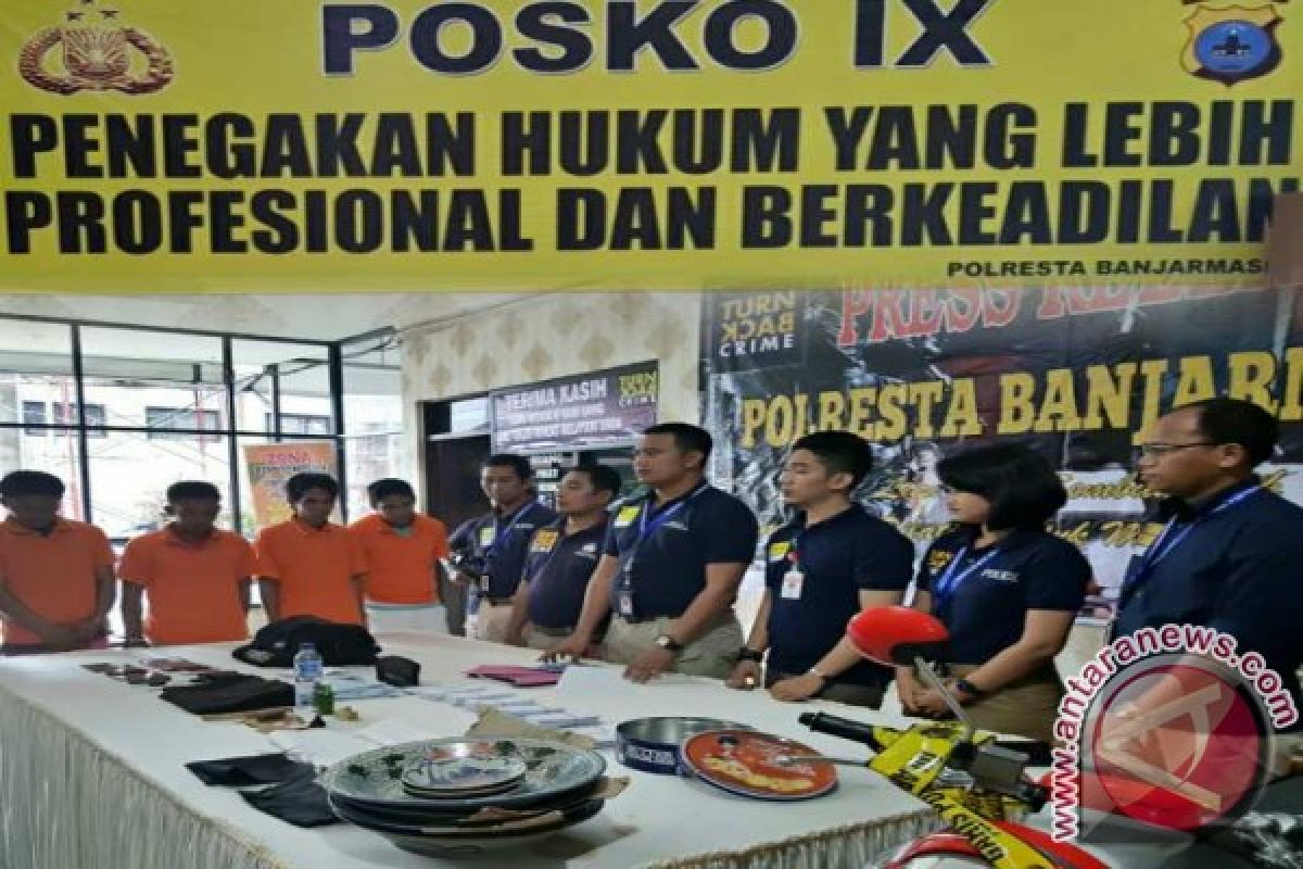 Polresta Banjarmasin Ungkap Kasus Penggandaan Uang 