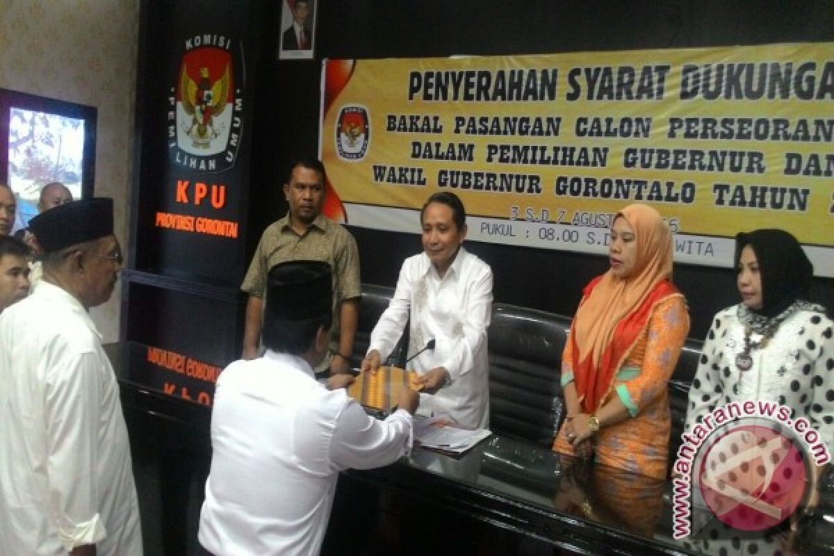 Djamarudin-mochtar Serahkan Dukungan Calon Perseorangan Ke KPU