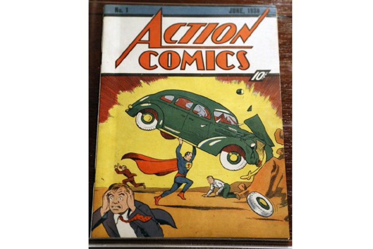 Komik Superman tahun 1938 terjual hampir sejuta dolar AS