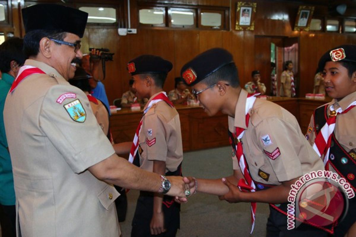 Kontingen Kwartir Gianyar Ikut Jambore Nasional