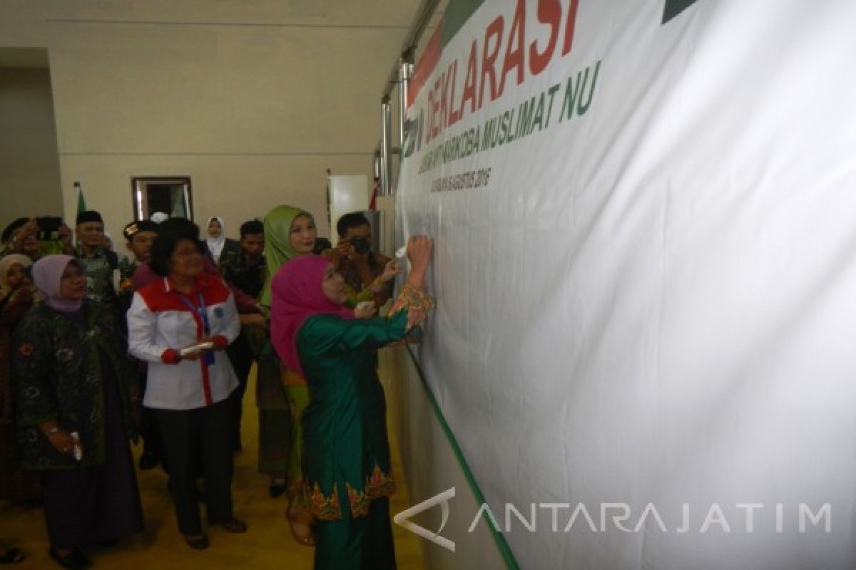 Khofifah Ajak Muslimat Bersama-sama Perangi Narkoba