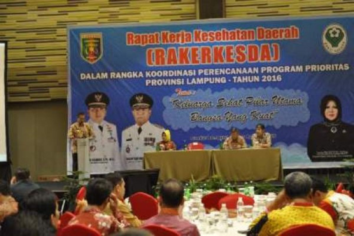 Rapat Kerja Kesehatan Daerah Lampung