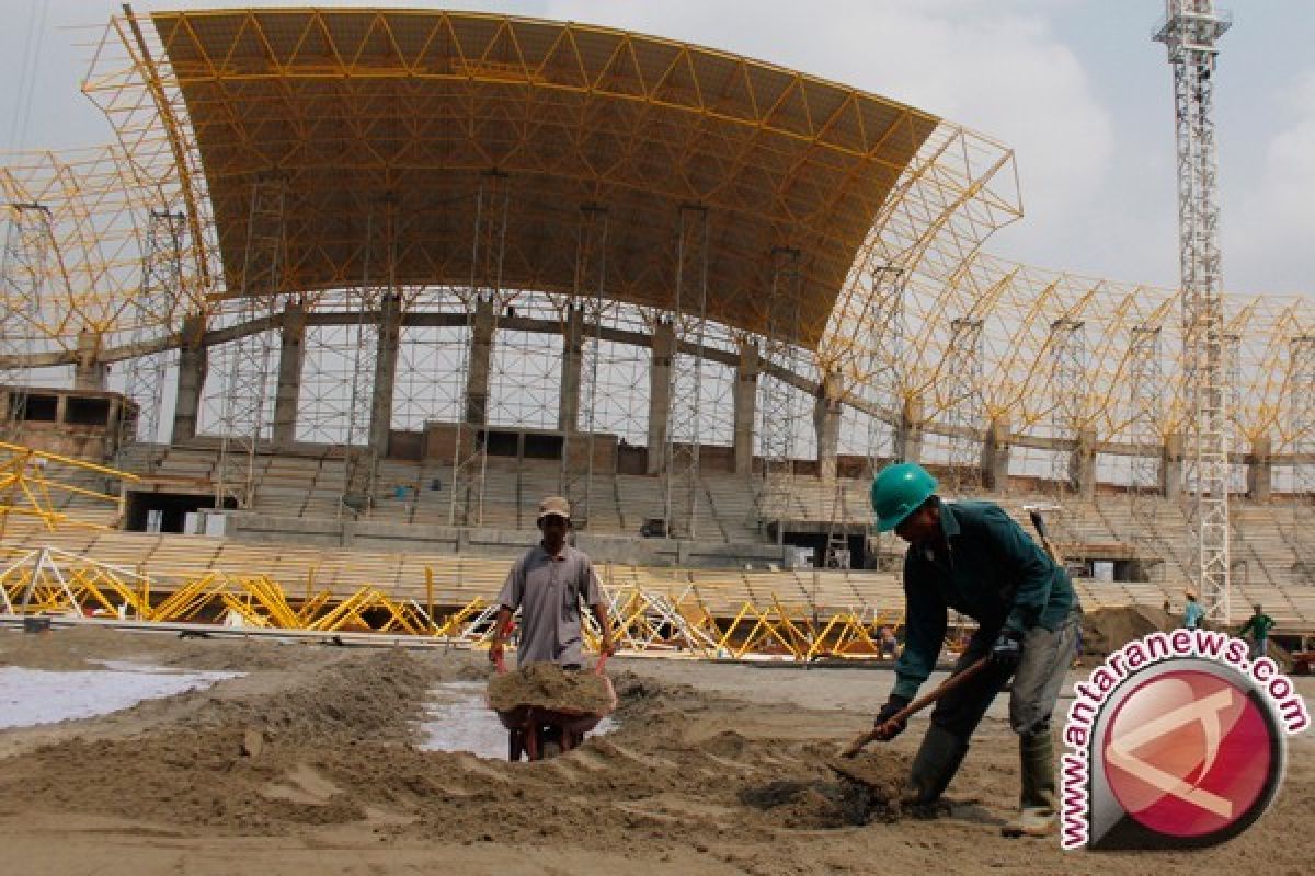 Pembangunan Stadion Bekasi Mencapai 98 Persen