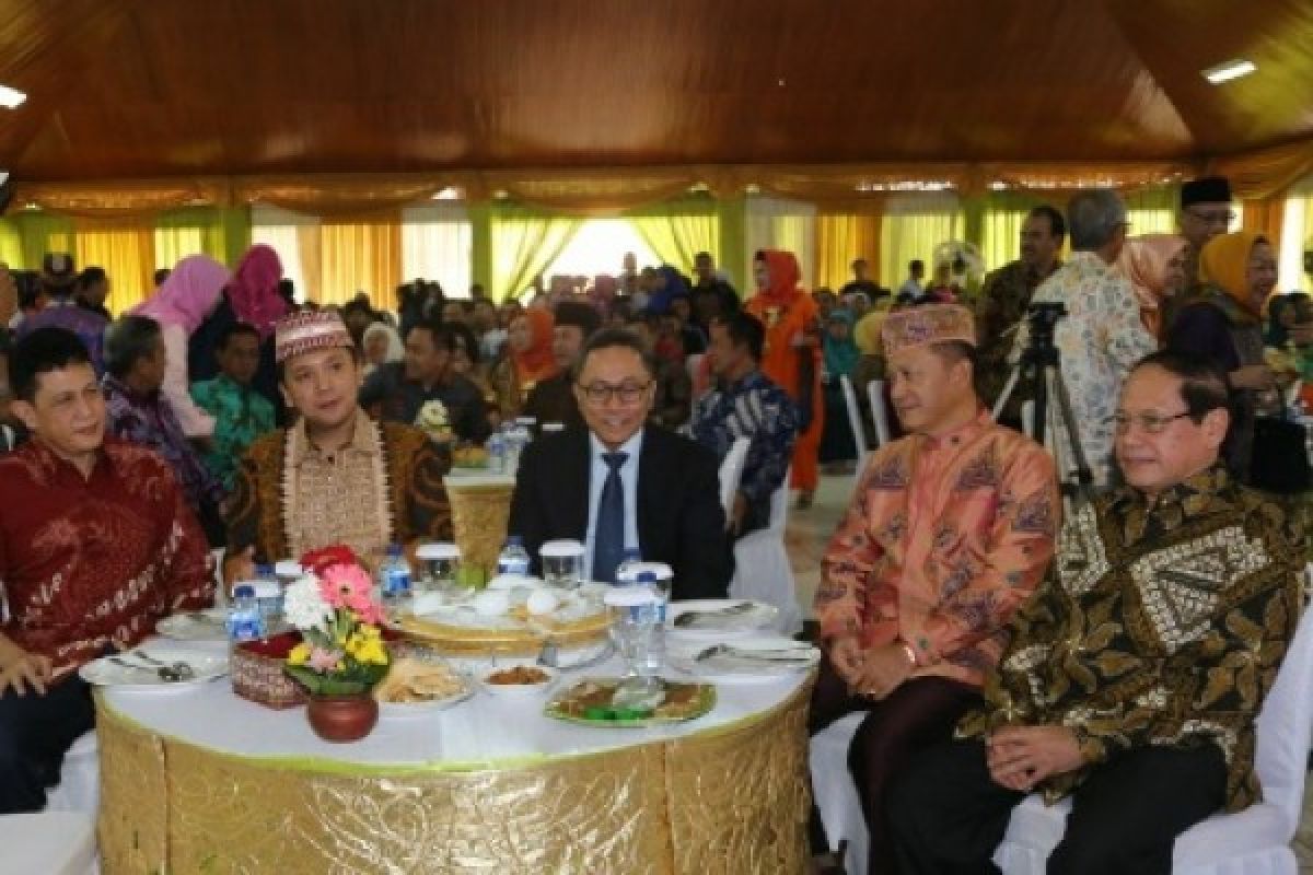 Halal Bihalal Gubernur Dengan Masyarakat Lampung Di TMII