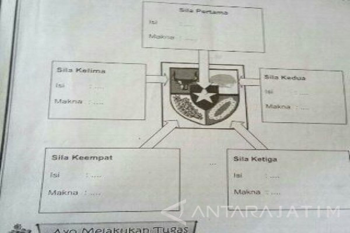 Dispendik Jember Tarik LKS Salah Cetak Lambang Pancasila 