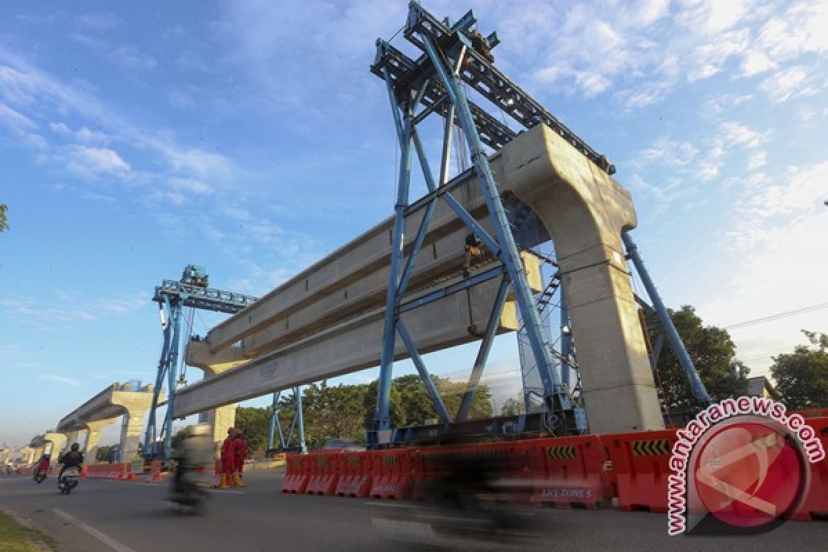 Gubernur: Pembangunan LRT Palembang tetap skala prioritas