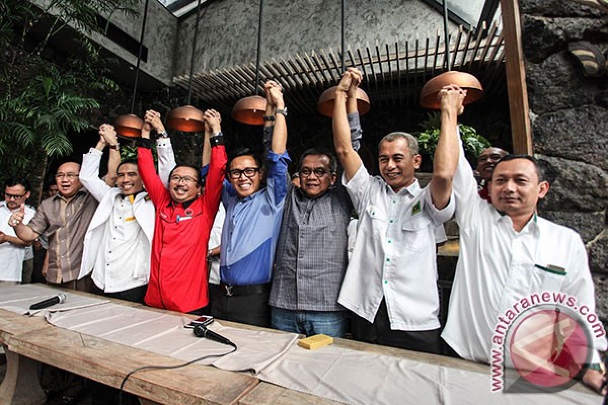 Tujuh partai berkoalisi hadapi Pilkada DKI