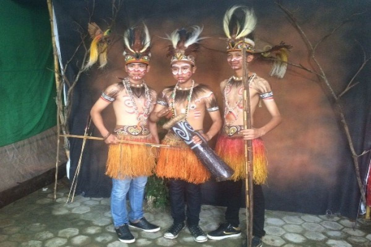 Peserta SMN Lampung pelajari beragam budaya Papua  