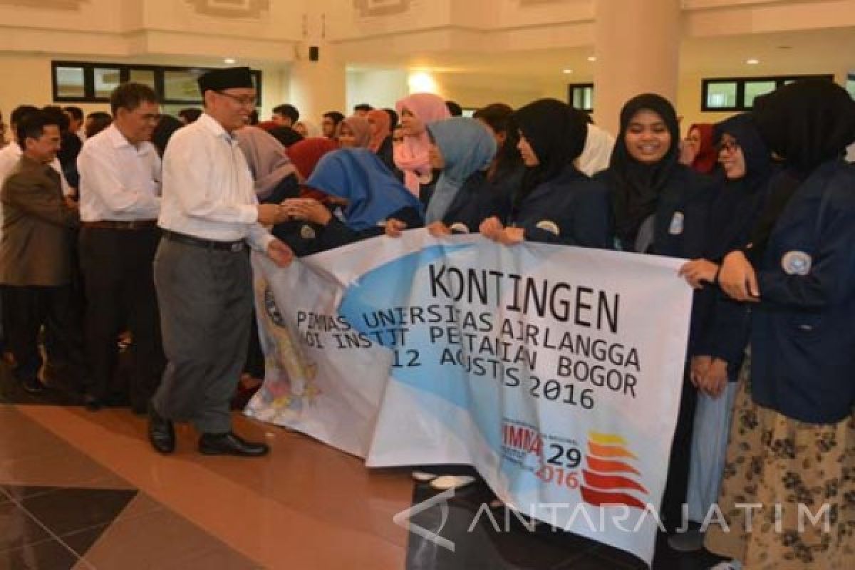 21 Tim PIMNAS Unair Berangkat ke Bogor