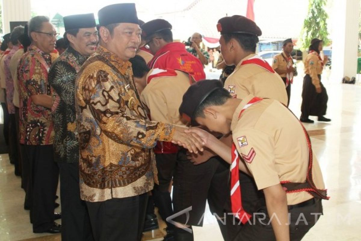 Bupati Pesan Peserta Jambore Harumkan Nama Sidoarjo