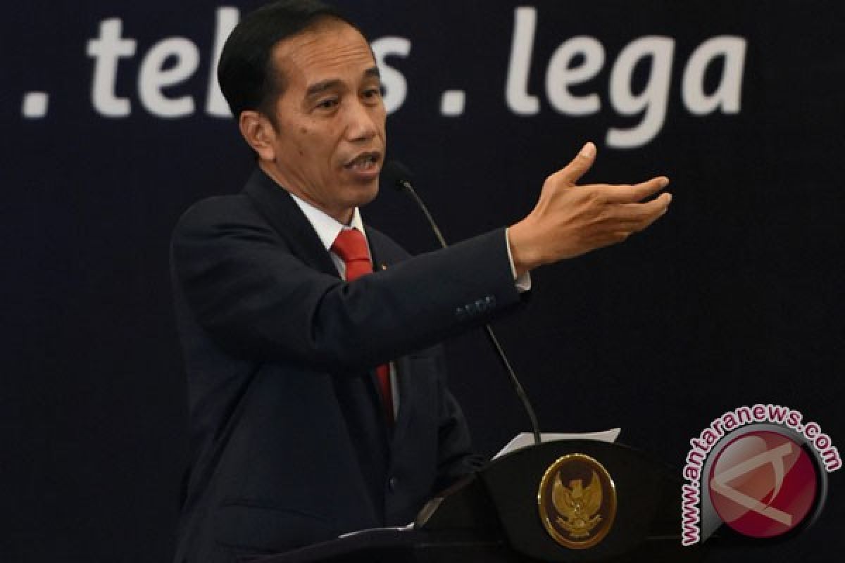 Kalau ingin negara maju, mulailah dari keluarga, kata Jokowi