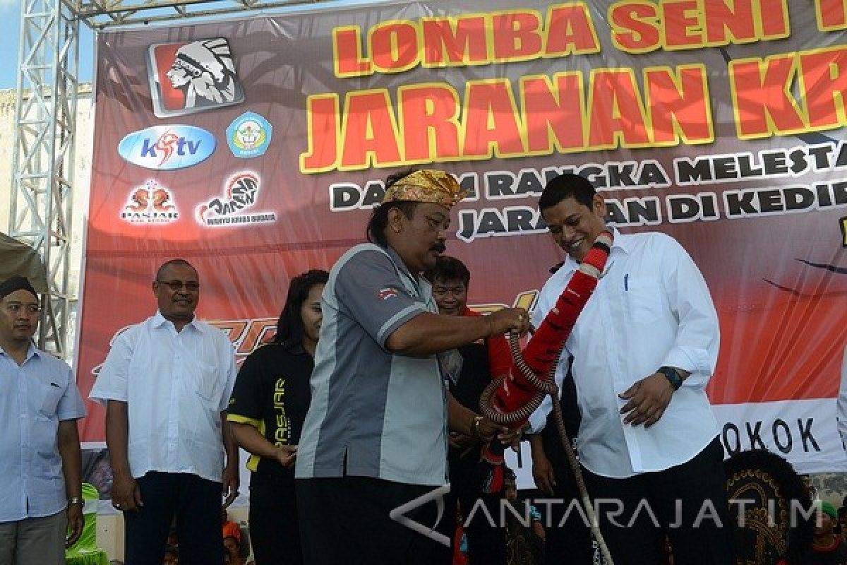 Wali Kota Kediri Ajak Lestarikan Kesenian Jaranan 