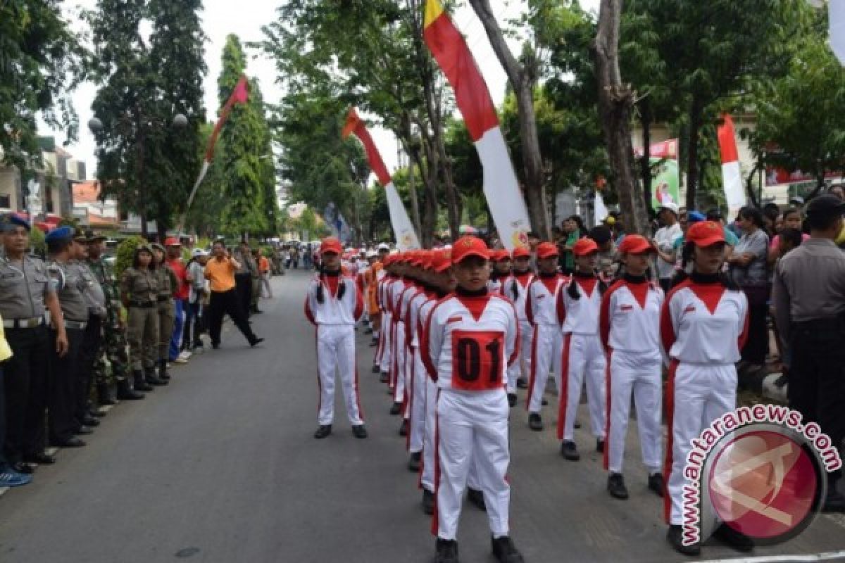 Wabup Buleleng Dukung Gerak Jalan HUT RI