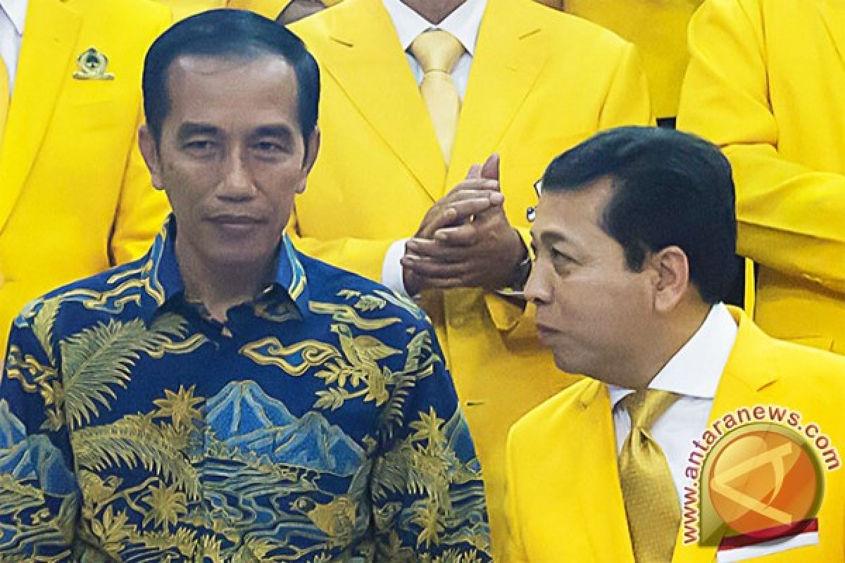 Presiden Jokowi kembali undang Setyo Novanto ke Istana