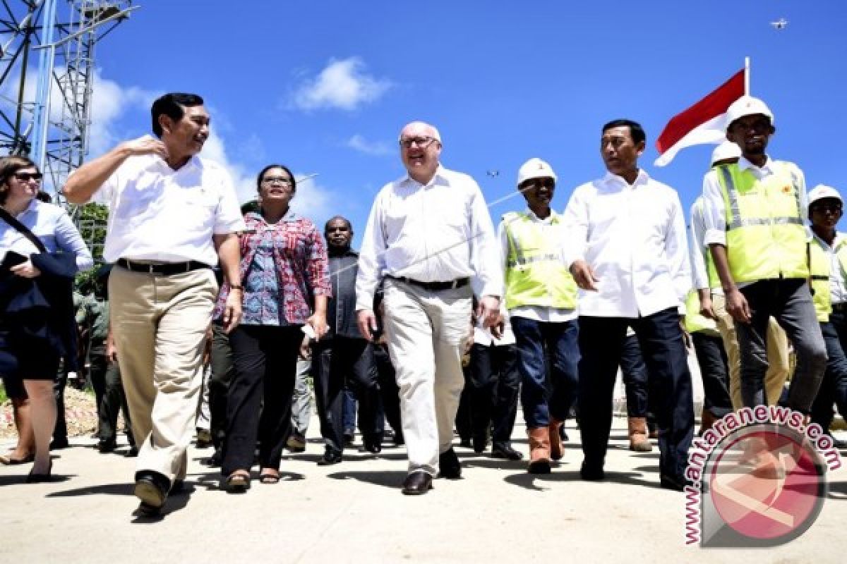 Dua Menko Kunjungi Perbatasan RI-PNG