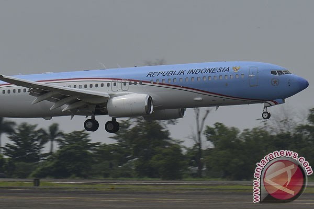 Presiden Jokowi tiba di Pulau Sumba