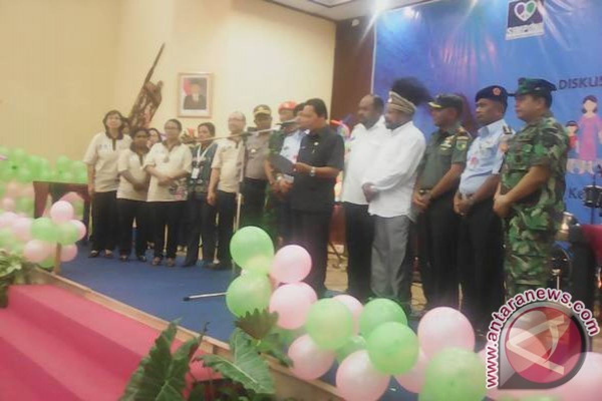 Menteri PPPA canangkan Biak menuju kota layak anak 