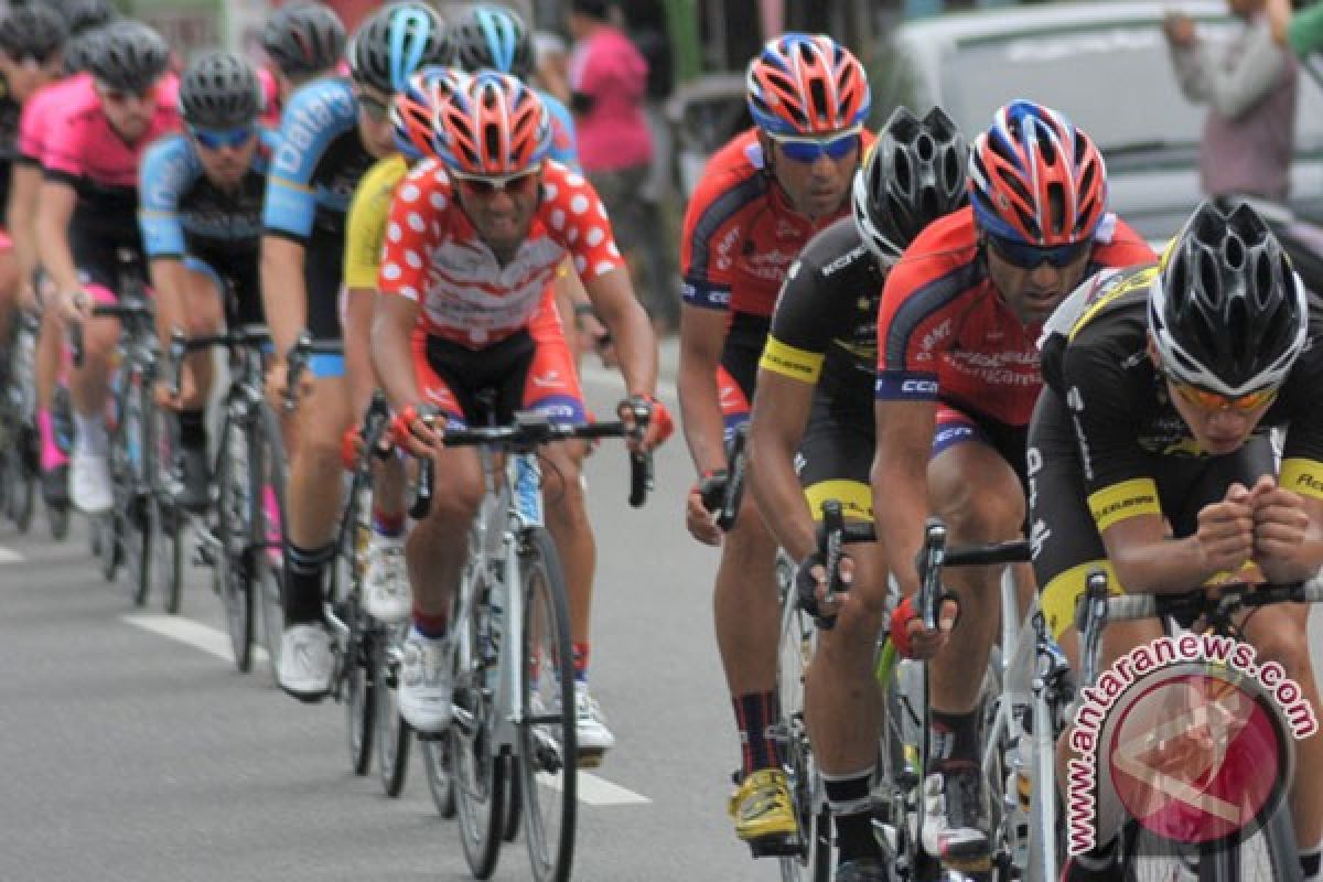 Pebalap Vietnam kembali rebut podium Tour de Siak