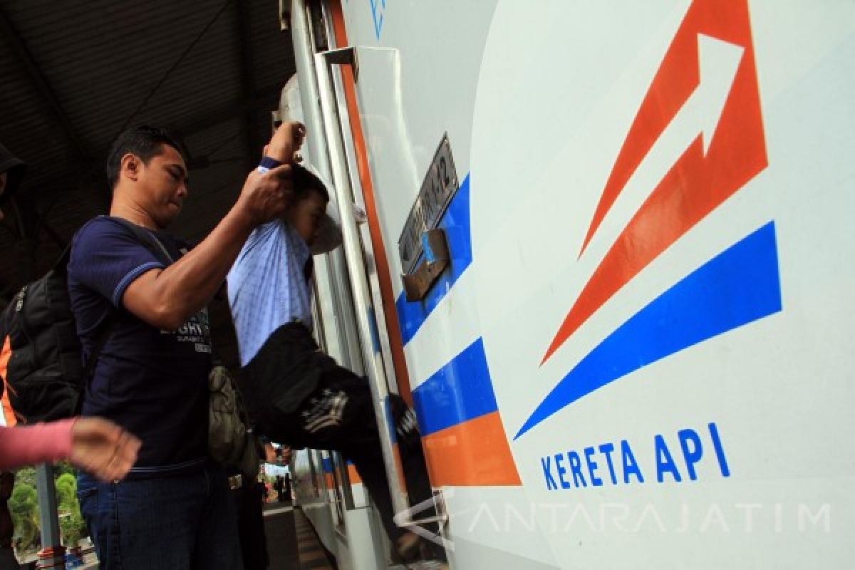 Penumpang Mudik-Balik di Daop Surabaya Naik Enam Persen