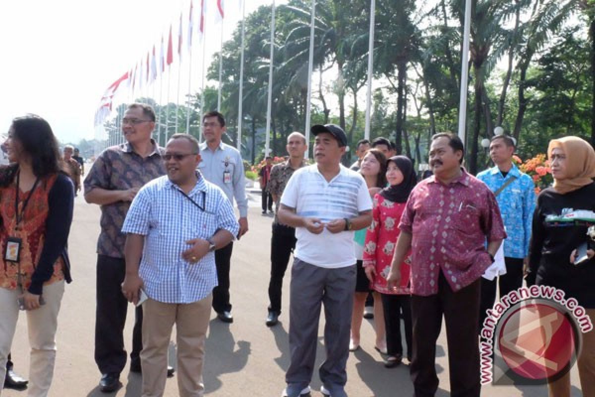 Ketua DPR tinjau kondisi gedung nusantara jelang Pidato Kenegaraan