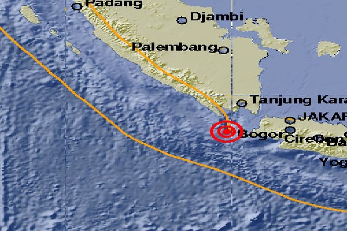 BMKG: Lampung Diguncang Dua Kali Gempa