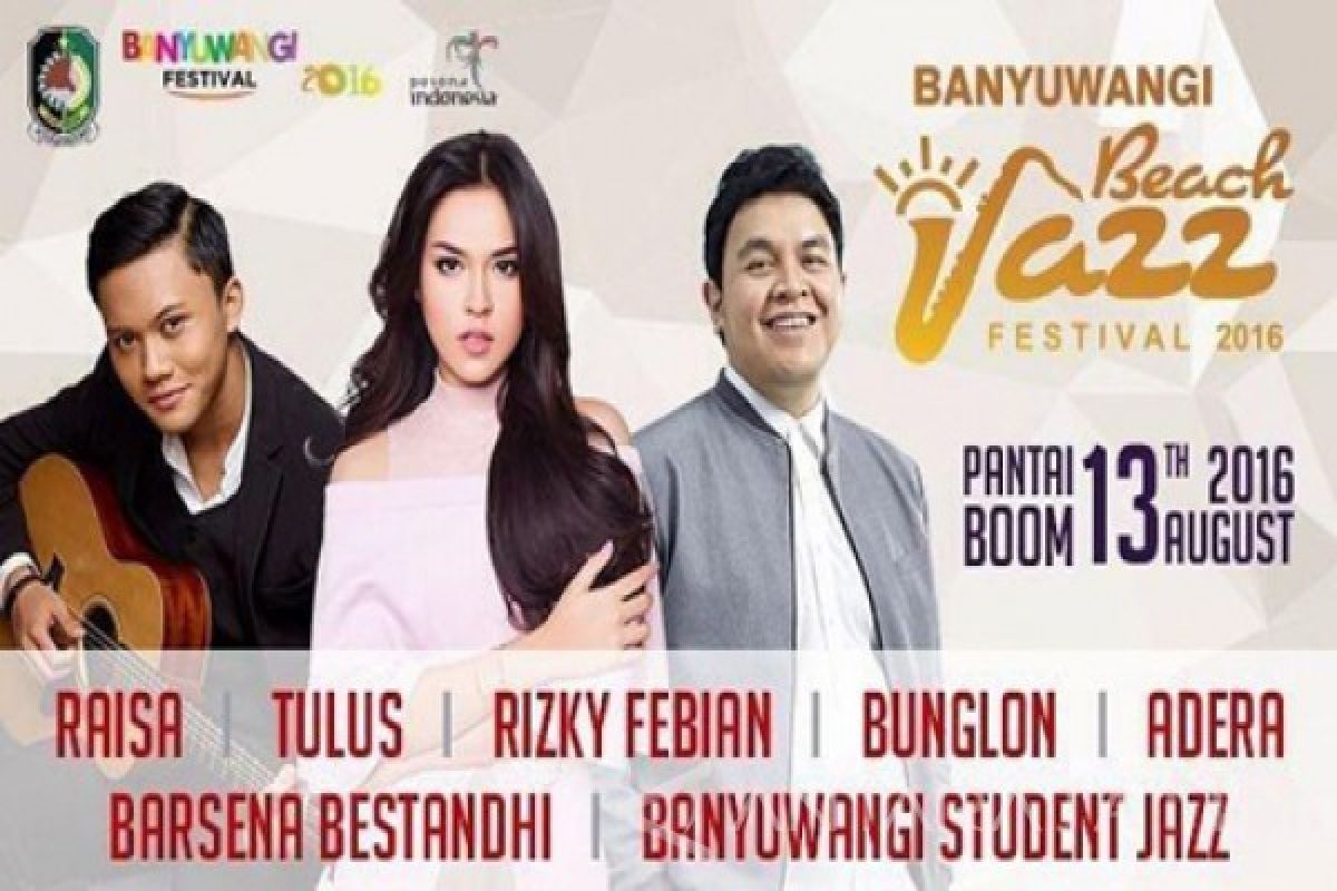 Jazz Pantai Banyuwangi Siap Digelar Bareng Raisa 