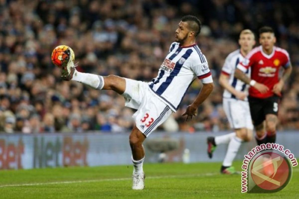 Salomon Rondon antar West Brom tekuk Palace