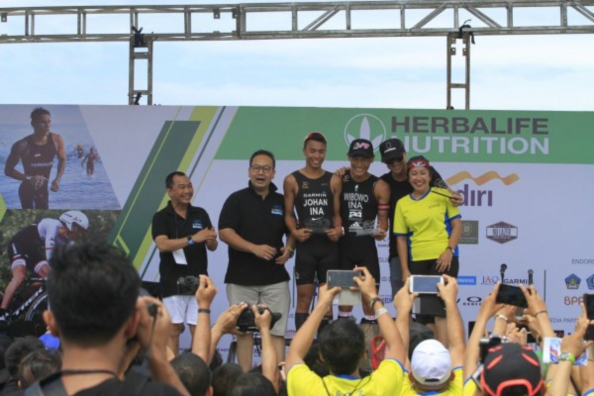 Indonesia Sabet Herbalife Bali International Triathlon 2016