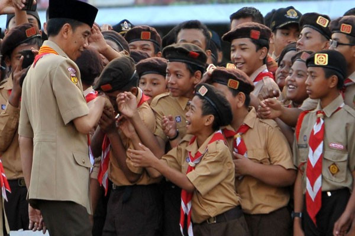 Presiden Jokowi akan Buka Jambore Nasional Pramuka