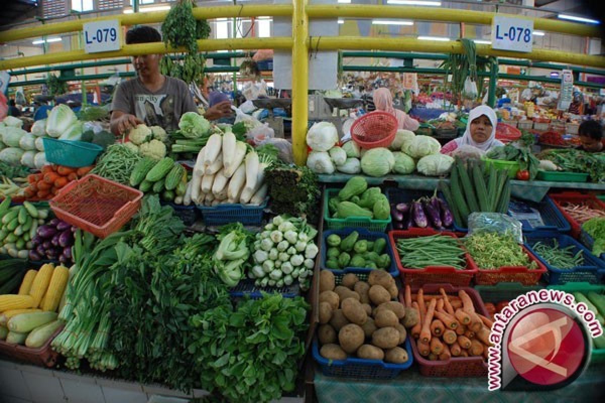 Harga sayur lokal di Pangkalpinang naik