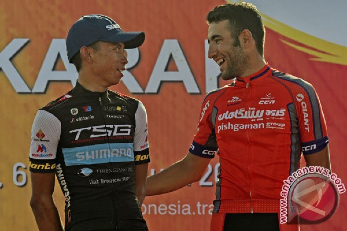 Amir Kolahdouz diambang juara Tour de Singkarak