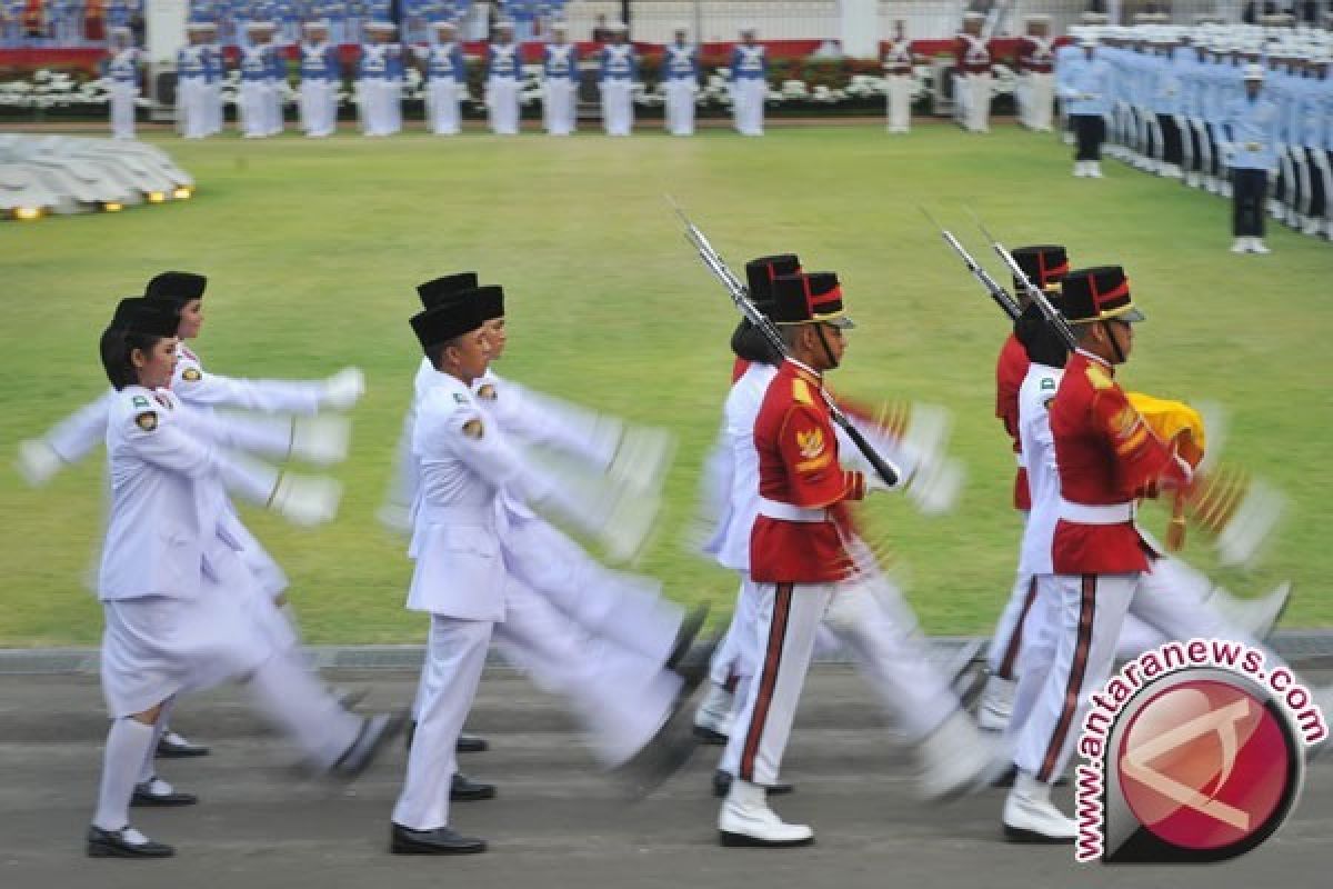  Presiden kukuhkan Pasukan Pengibar Bendera Pusaka