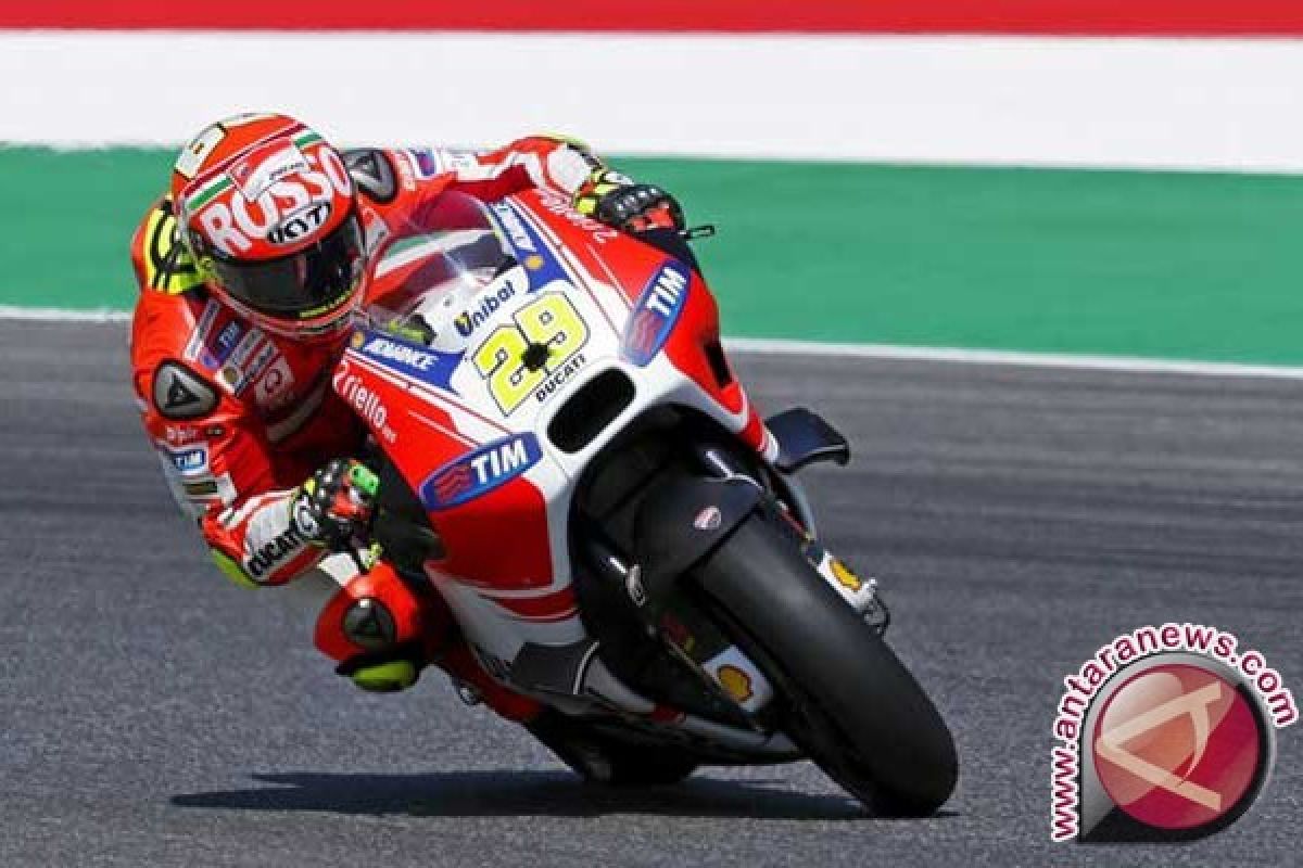 Iannone Juarai MotoGP Austria, Rossi Posisi Empat