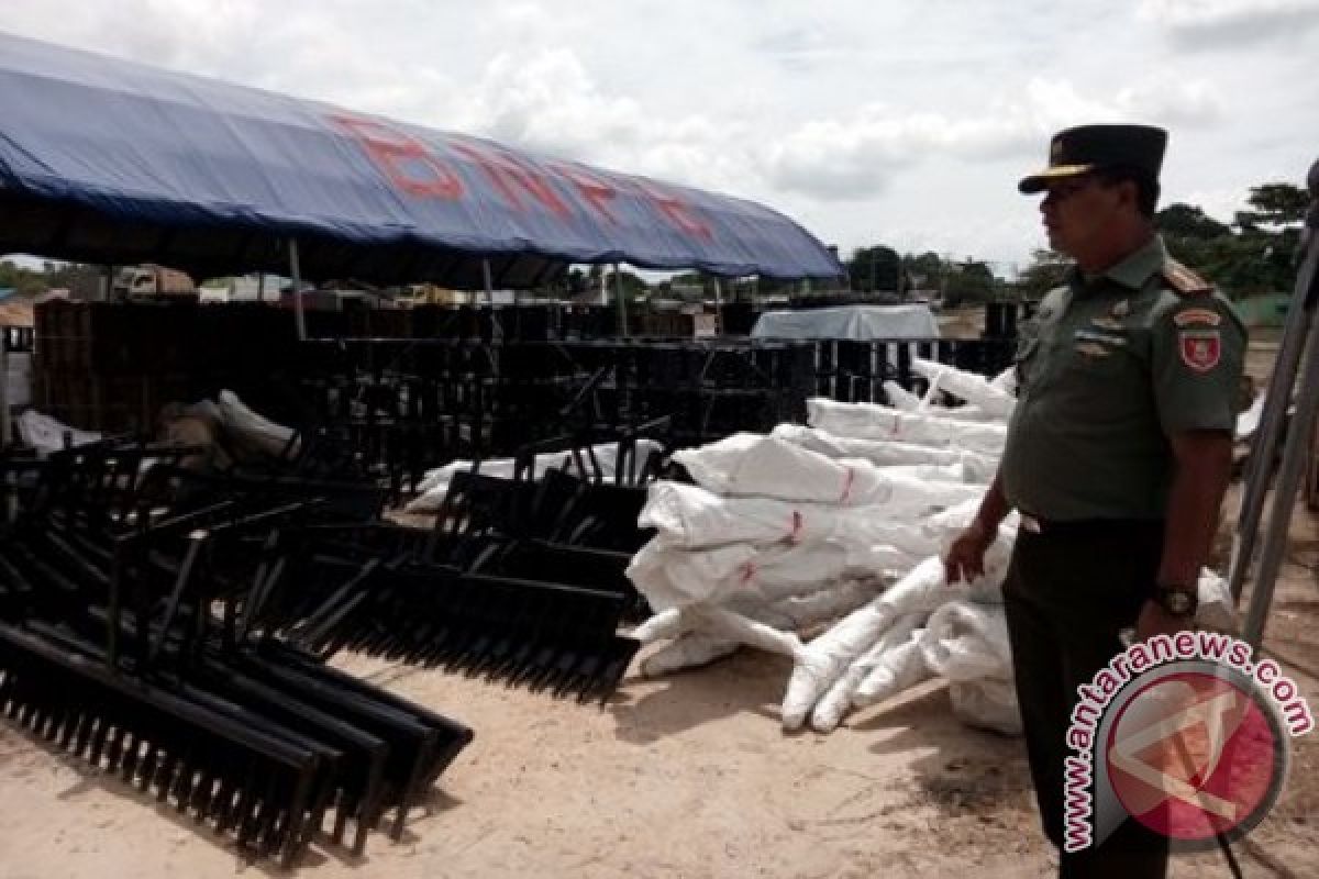 150 Personel Brigade Tanam TNI Diterjunkan di Penajam