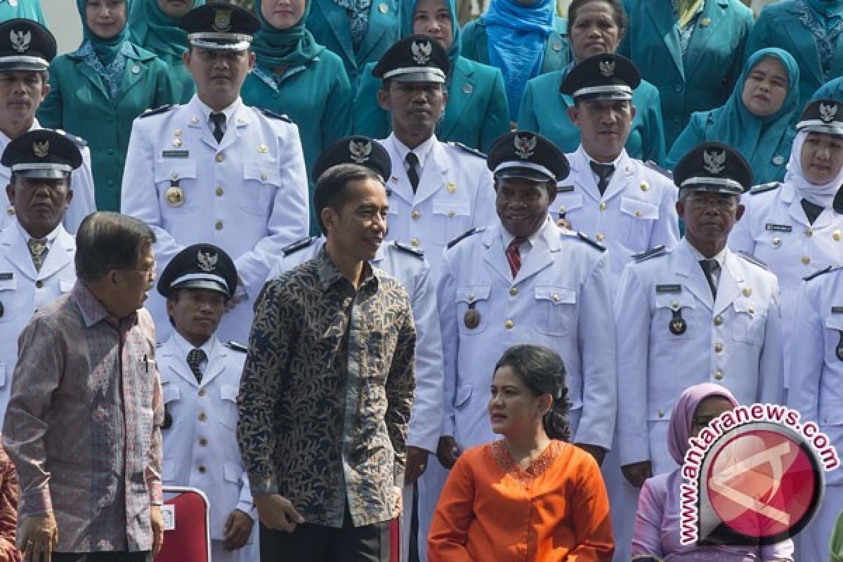 Presiden Kukuhkan Pasukan Pengibar Bendera Pusaka