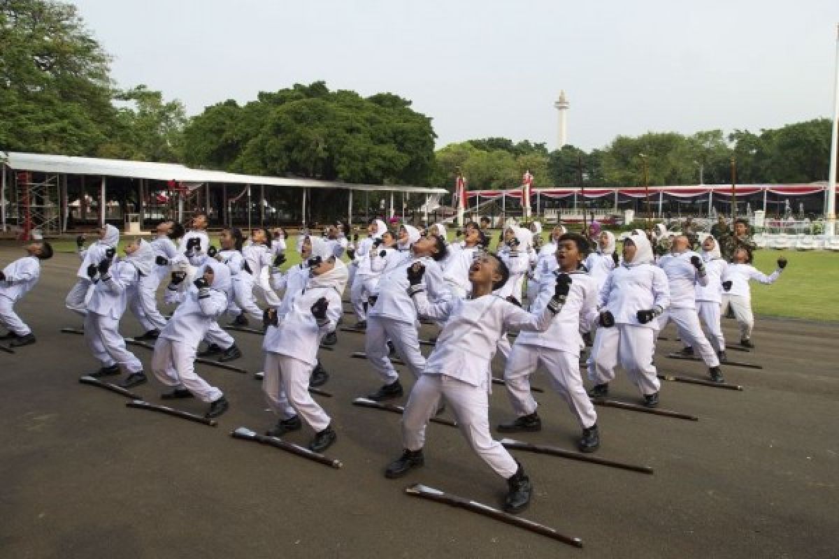 Presiden saksikan gladi bersih upacara kemerdekaan