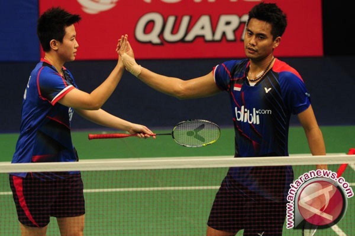 Tontowi/Liliyana melangkah ke final BAC usai tumbangkan Zheng/Huang