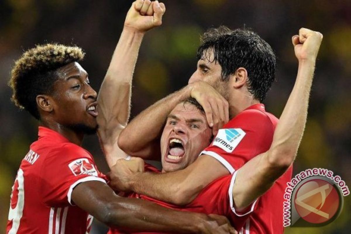 Hajar Dortmund 2-0, Bayern Munchen juara Piala Super Jerman 2016