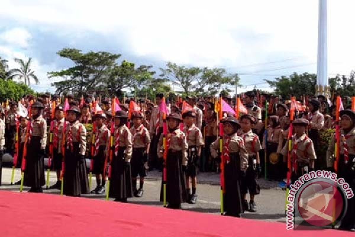 Pemkab Sinjai gelar apel akbar pramuka ke-55