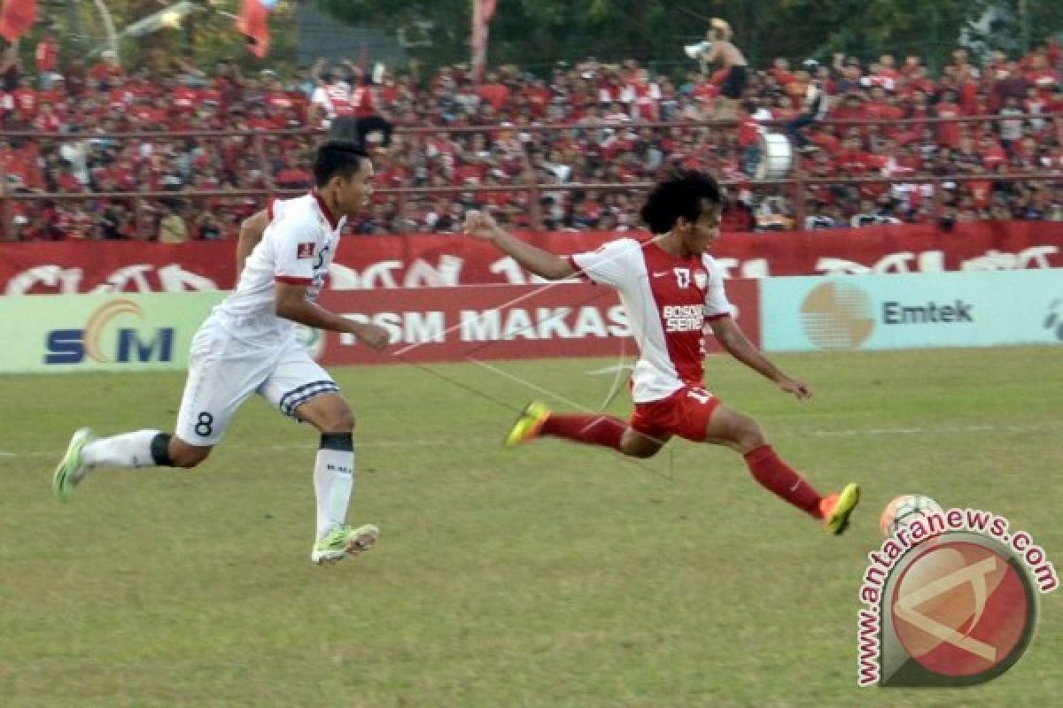 PSM Makassar Kalahkan Bali United 4-0