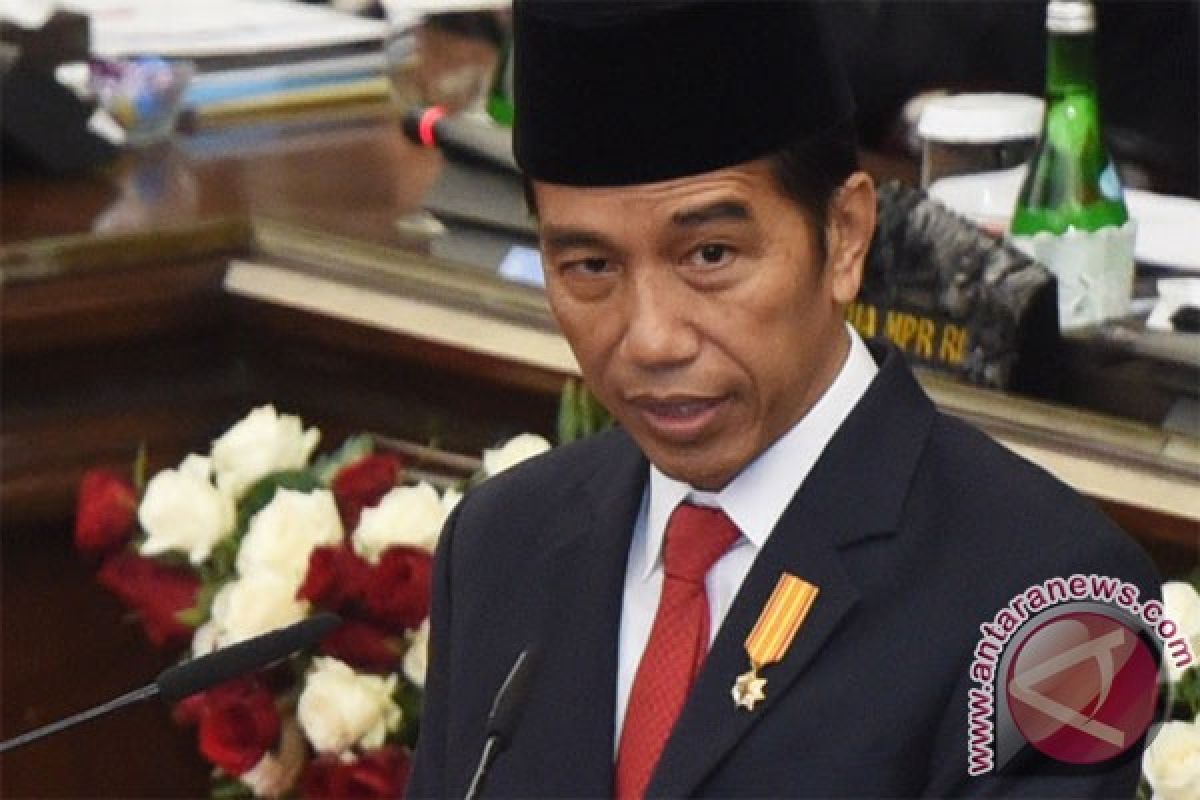 President Jokowi praises state institutions for support