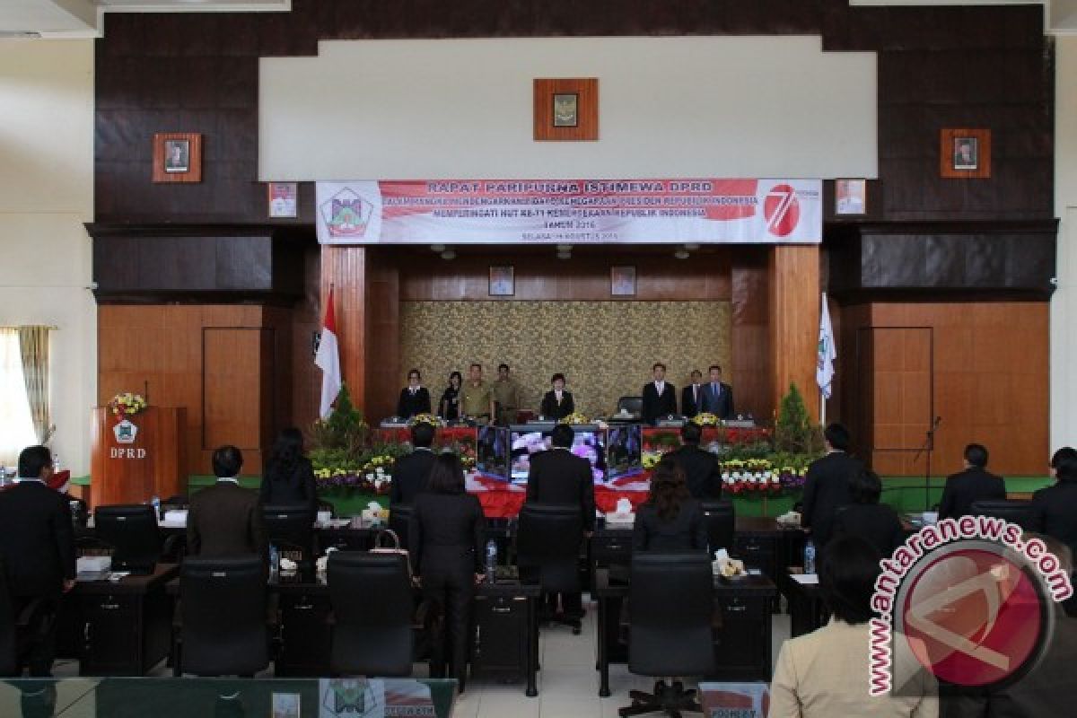 DPRD Tomohon Paripurna Pidato Kenegaraan Presiden Republik Indonesia