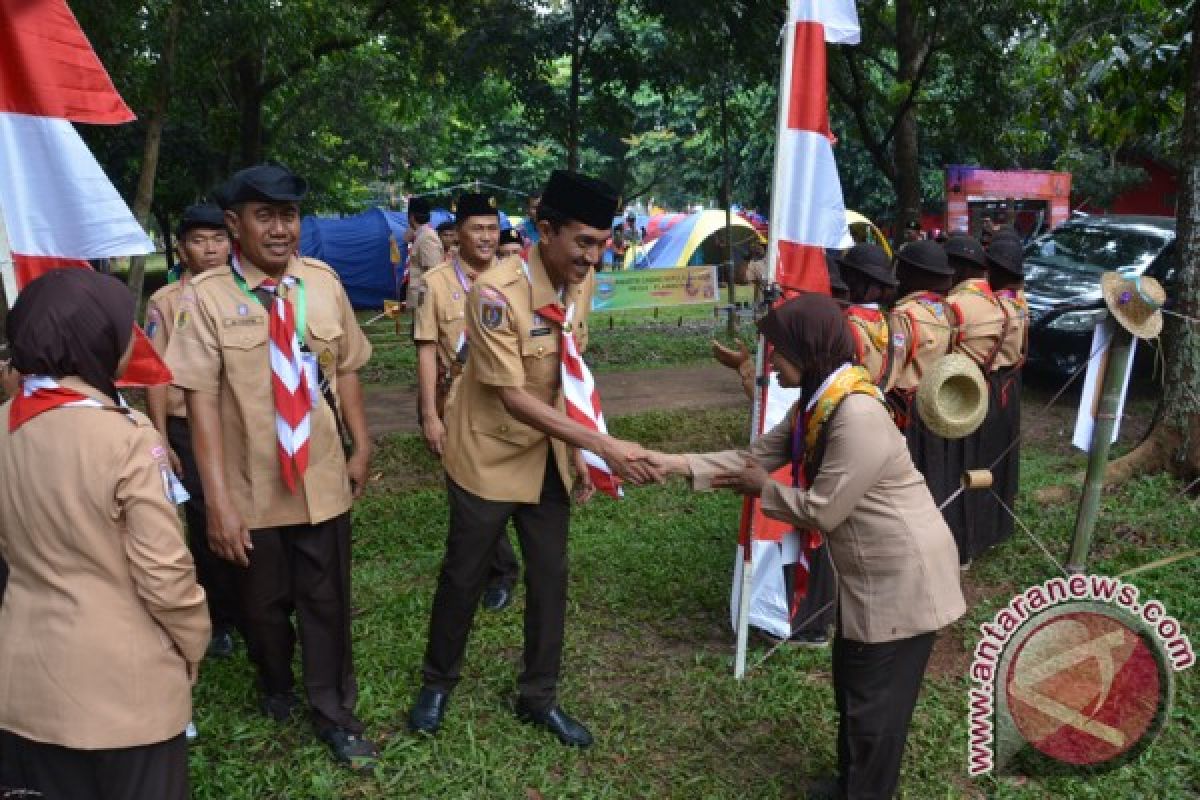 Wabub Hadiri JAMNAS X Dan HUT Pramuka 